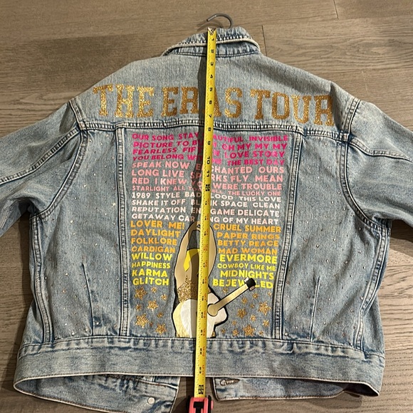 Taylor Swift Eras Tour Denim Jean Jacket - Picture 5 of 6